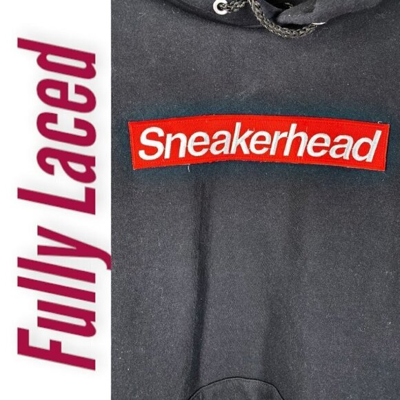 FULLY LACED Sneakerhead Logo Pullover Hoodie, Size XL - Picture 4 of 7